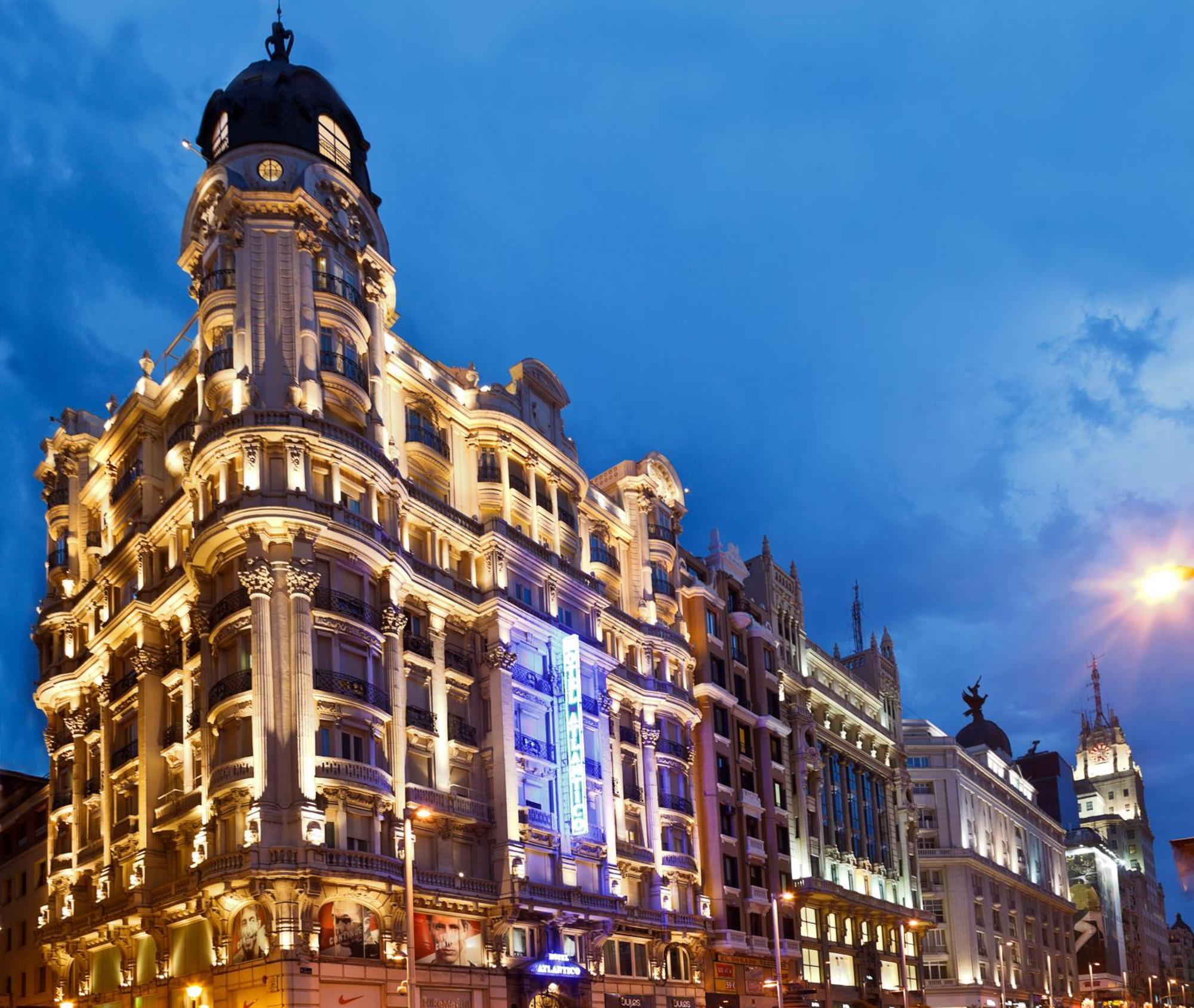 Hotel Atlantico Madrid Dış mekan fotoğraf